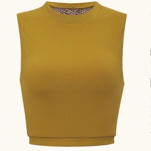 Acacia costa top miso with Mara Hoffman string tie bottoms L